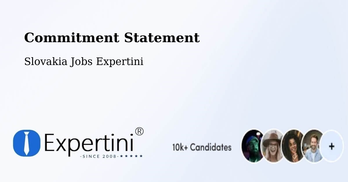 Corporate Commitment – Okres Nitra - Slovakia Jobs Expertini